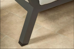 Conjunto de muebles de jardín de ratán para exteriores de cuatro piezas marco de <span class=keywords><strong>aluminio</strong></span> estilo ocio en forma de L de esquina de Color gris duradero de alta calidad - Product Image 6