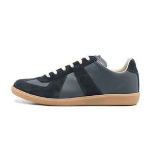 Baskets en cuir <span class=keywords><strong>de</strong></span> vachette unisexe style vintage, plates, décontractées, à lacets, classiques, type GAT, confortables et tendance pour la course à pied - Product Image 5