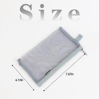 Nouveau étui à crayons Transparent maille papeterie sac crayon examen spécifique haute esthétique papeterie sac