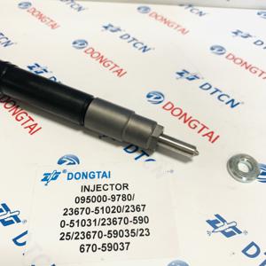 Nouvel injecteur diesel à rampe commune DENS0 en acier pour LANDCRU1SER 1VD-FTV 095000-9780 - Product Image 3