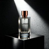 Bouteille de parfum en verre de parfum de luxe vide de 30ml 50ml 100ml avec boîte d'emballage Vente en gros personnalisée