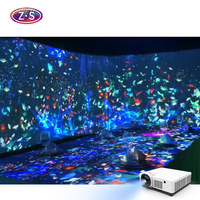 Système d'expérience immersive holographique avec projecteur laser 3D interactif personnalisable pour les mariages et les décorations de fêtes