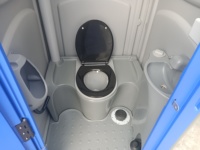 Toilette portable sans eau en plastique recyclable HDPE pour les interventions d'urgence, la récupération après catastrophe et les projets humanitaires