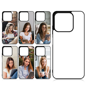 Cá tính điện thoại bìa với nhôm chèn thăng hoa khoảng trống trường hợp điện thoại cao su mềm TPU bìa cho ZTE Axon 60 - Product Image 3