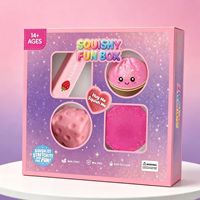 Jouets Squishy Réalistes, Jouets à Presser Collants à Remontée Lente, Anti-Stress, Sensoriels, Coffrets Cadeaux Squishy pour Fête d'Anniversaire d'Enfants