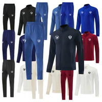 Camiseta Deportiva para Hombre, Camiseta de Fútbol al por Mayor, Transpirable, 100% Poliéster, de Secado Rápido, Conjunto de Chaqueta de Fútbol para Equipo