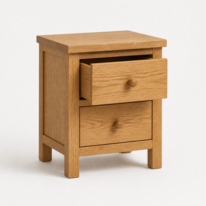 Meubles de chambre à coucher de haute qualité au design moderne en bois industriel, hauteur réglable, taille personnalisée, avec 2 tiroirs - Product Image 3