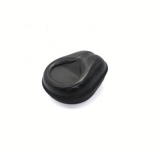 Étui de rangement en EVA avec fermeture éclair, logo personnalisé, écologique, résistant aux chocs, en cuir moulé, grande capacité, pour écouteurs, étui de transport pour les voyages - Product Image 3