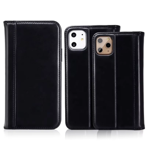 Nouvelle Arrivée Aarons : Étui Portefeuille Anti-Radiation EMF en Cuir Véritable de Luxe, Design Professionnel, Protection Intégrale 360° avec Emplacements pour Cartes - Product Image 2