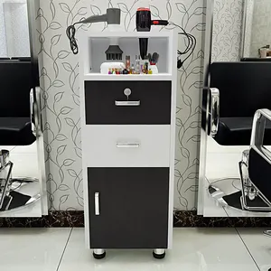 Hot Sale Professional Wood Hairdressing Salon Trolley Cart