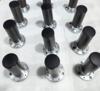 Rouleau de guidage en aluminium cantilever BT028 |   Rouleau de guidage de bande industrielle à support simple, fabrication OEM personnalisée