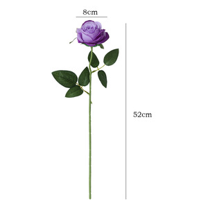 <span class=keywords><strong>Rosas</strong></span> <span class=keywords><strong>blancas</strong></span> artificiales hechas a mano, ramos de <span class=keywords><strong>rosas</strong></span> de seda con tacto realista para el hogar, decoración para fiesta de boda, <span class=keywords><strong>rosas</strong></span> de flores realistas - Product Image 6