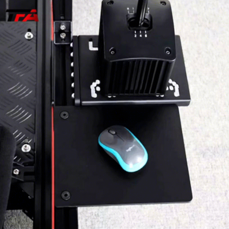 Mouse Sim Rig Mount Sim Racing Cockpit Mouse Tray Adjustable Aluminum Profile Sliding Mount ...