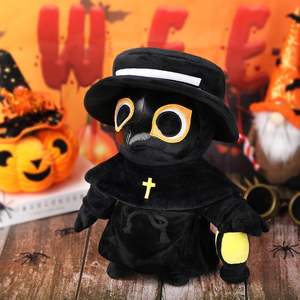 Nouveau Design créatif jouets en peluche personnalisé peste docteur peur sensorielle peluche poupée personnalisée pour Halloween fête décor - Product Image 2