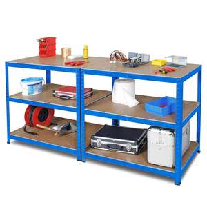 Enzianblau 5010 RAL arbeits-und แพ็ค1800X600X900มม. 265กก. คราฟท์โปรชั้นวางของ Boden - Product Image 2