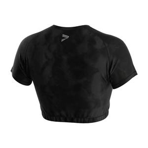 Oferta Caliente: Conjunto Deportivo de Camiseta y Pantalón Corto para Mujer, Ropa de Yoga y Gimnasio, Top Corto Atlético de Manga Corta - Product Image 4