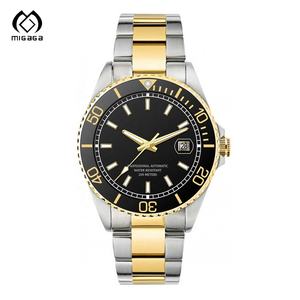 Proveedor de relojes OEM Acero inoxidable 100M Resistente al agua con diseños personalizados Reloj automático para hombre - Product Image 4