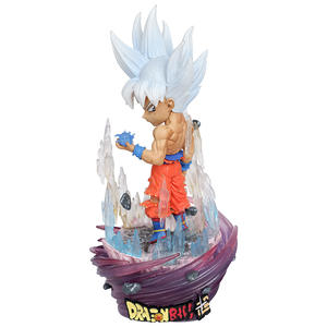ฟิกเกอร์อนิเมะดราก้อนบอล ซุนโกคู 16.5 ซม. แบบ PVC ผมเทา โหมดอัลตร้าอินสติงค์ ของเล่นแอคชั่น DBZ ของขวัญคริสต์มาส - Product Image 5