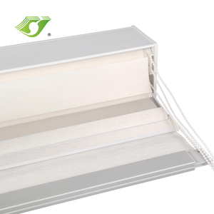 Rèm cuốn đôi kiểu 2025, sạc lại được và cách nhiệt, điều khiển thông minh Tuya Alexa, rèm cuốn hai lớp kiểu zebra cho cửa sổ - Product Image 4