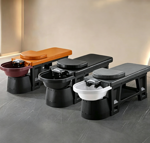 Fauteuil de lavage électrique professionnel pour salon de coiffure, lit de spa capillaire, hydrothérapie, avec bac de lavage - Product Image 1