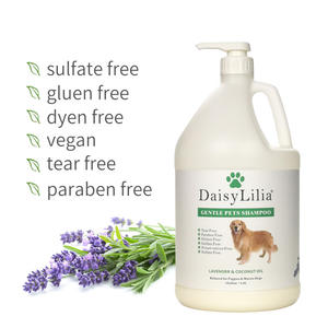 OEM Etiqueta Privada baño suave mascota orgánica avena perro natural champú pulgas y garrapatas perro aseo champú - Product Image 3