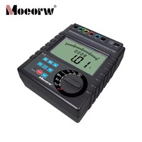 Testeur de résistance de mise à la terre à conversion de fréquence automatique, détection précise, protection électrique industrielle contre la foudre