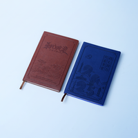 Protège-cahier en cuir A5 – Nouveau carnet – Fournisseur d'or – Journal A5 gaufré – Cahier A5 pages vierges