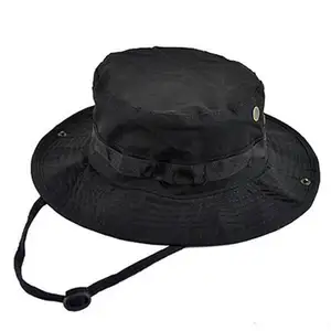 تاجر الجملة الصيف التمويه قبعة بحافة حافة في الهواء الطلق الصيد المشي كامو Boonie القبعات