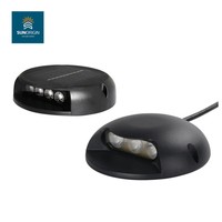 Lampe solaire LED en plastique pour allée, étanche IP65, design dos de tortue, pour jardin, mur, escalier, couloir, faisceau 360°, CRI élevé
