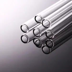 Tube en verre médical neutre clair pour la fabrication d'ampoules de flacons en gros