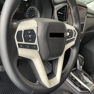 Nouvelle annonce intérieur voiture accessoires couverture de <span class=keywords><strong>volant</strong></span> interrupteur cadre garniture pour <span class=keywords><strong>Isuzu</strong></span> <span class=keywords><strong>D</strong></span>-<span class=keywords><strong>MAX</strong></span> MU-X 2023 - Product Image 6