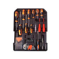 Ensemble d'outils à main OEM de 799 pièces, ensemble d'outils professionnels sur chariot, kit d'outils à main pour mécaniciens avec valise roulante en aluminium