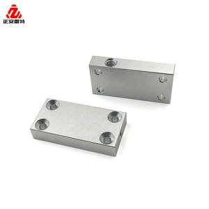 Componente de Bloque de Aluminio Zheng'an Leite, Rosca Estándar Métrica, Acabado Liso - Product Image 2