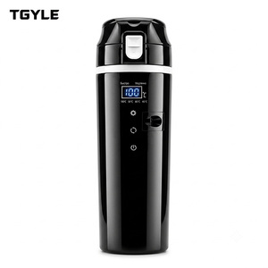 Tazza Termica Intelligente Russa 12V/24V con Display LCD Digitale e Controllo Intelligente della Temperatura per Mantenere Caldi Caffè/Latte, Thermos da Viaggio - Product Image 1
