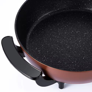 Olla Eléctrica Multifuncional de 10L y 34cm, Antiadherente, con Tapa de Vidrio Templado - Product Image 6