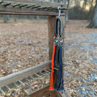 Nouveau cordon de suspension de luxe vert foncé en polypropylène/polyester pour le chantage aux oiseaux, pour la chasse et les pièges à animaux, avec logo personnalisé, taille environ 2022 5/8" 3/4"