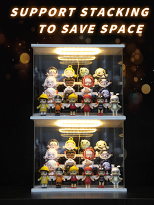 Modern Acrylic Anti-Rust Card Mount Module Figure Blind Box Gunpla Storage Dust Cover Easy Assembly Vertical 1 Shelf Desktop - Product Image 5