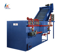 Four de traitement thermique industriel de 500 kg pour le noircissement et le durcissement des fixations, four à bande maillée