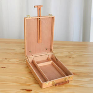 Chevalet de table portable et réglable Keep Smiling avec fonction de rangement, support d'affichage pour peinture et fournitures artistiques - Product Image 2
