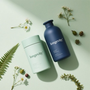 100% Biodegradable Custom Design Cylinder Round Box Paper Tube Packaging for Olive Oil Bottle - Product Image 1