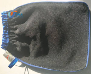 100% viscosa Scrubber doccia esfoliante strofinare pelle Wash Spa guanti da bagno per massaggio laterale del corpo Peeling guanti magici - Product Image 2