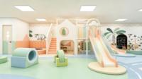 Meubles de terrain de jeu intérieur en bois et alliage hautement personnalisables, équipement de parc d'attractions coloré pour enfants