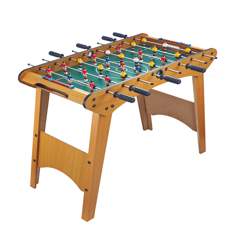 Спортивное оборудование для помещений, футбольный стол из массива дерева для детей