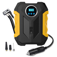 Meilleure Vente - Compresseur d'Air Électrique Portable Sans Fil 12V 150psi pour Pneus de Voiture avec Manomètre Numérique - Mini Gonfleur ABS
