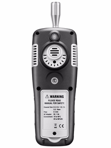 เครื่องวัดอนุภาคอากาศแบบพกพา DC-9851M ระดับมืออาชีพ ตรวจจับ PM0.3, PM2.5, 10 ไมครอน ด้วยเลเซอร์ สำหรับตรวจสอบคุณภาพห้องคลีนรูม ราคา DC- - Product Image 2