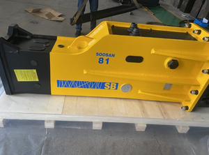 Precio de fábrica Soosan Sb81 Martillo hidráulico 18-26 toneladas Excavadora Jack Hammer para excavadora Pc200 - Product Image 6