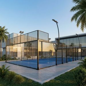 Pista de Pádel Panorámica de Alta Calidad con Vidrio Antirrotura de 12 mm, Fábrica de Pistas de Pádel - Product Image 6