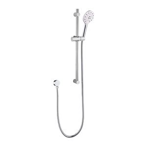Système <span class=keywords><strong>de</strong></span> <span class=keywords><strong>douche</strong></span> mural Gohler en acier inoxydable avec <span class=keywords><strong>barre</strong></span> coulissante et douchette à 3 fonctions, robinets <span class=keywords><strong>de</strong></span> bain et <span class=keywords><strong>de</strong></span> <span class=keywords><strong>douche</strong></span> - Product Image 2