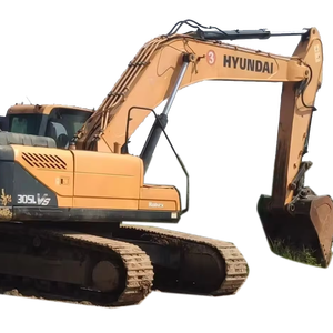 Excavatrice Hyundai 305 d'occasion, 30,5 tonnes, hydraulique, sur chenilles, coréenne, avec moteur, pour rapport, vente chaude - Product Image 3