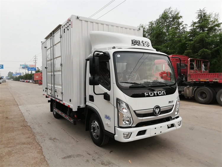 Best Selling Mini Van 26ft Cargo Truck Body Panels Popular Dry Truck